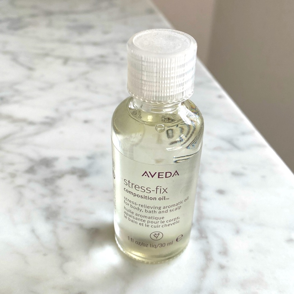 Brand New Stress-Fix Composition Oil by Aveda 1 fl oz. aromatherapy